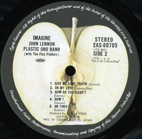 John Lennon - Imagine (LP, Album, RE)