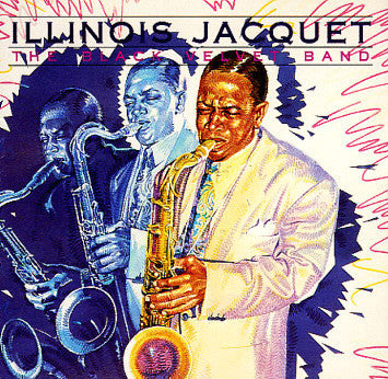 Illinois Jacquet - The Black Velvet Band (LP, Comp)