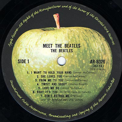 The Beatles - Meet The Beatles! (LP, Album, Mono, RE)