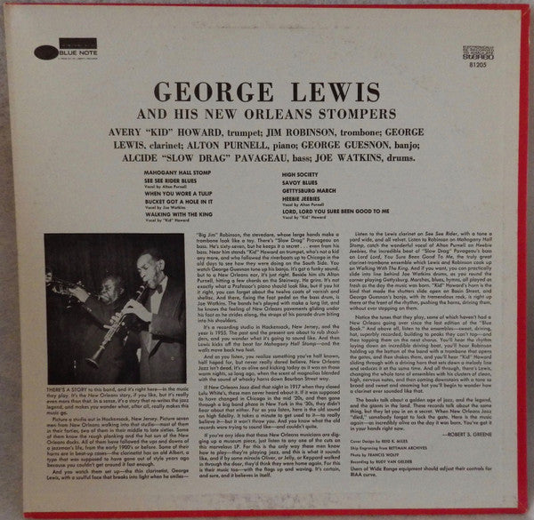 George Lewis And His New Orleans Stompers - George Lewis And His Ne...