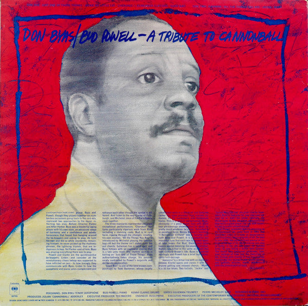 Don Byas / Bud Powell - A Tribute To Cannonball (LP, Album)