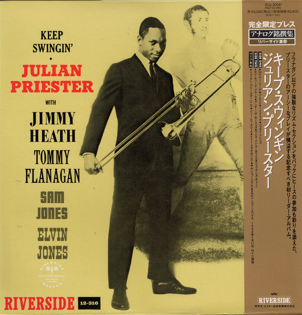 Julian Priester - Keep Swingin' (LP, Album, Mono, Ltd, RE)