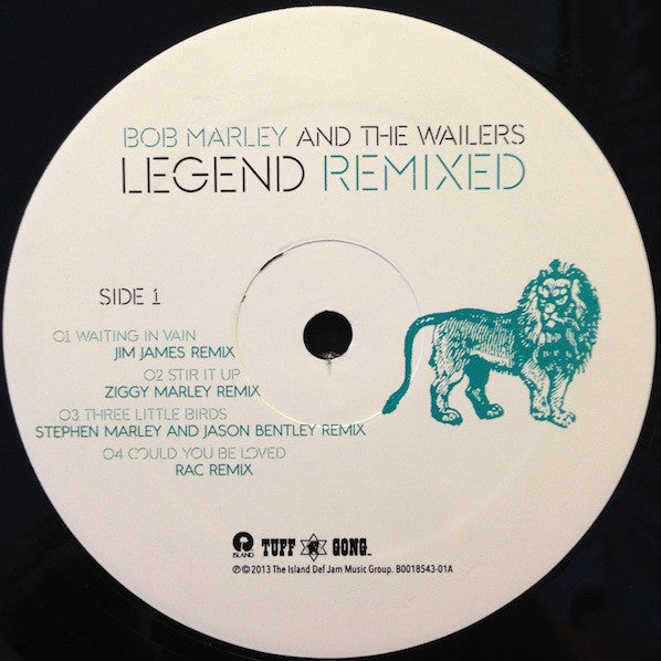 Bob Marley & The Wailers - Legend Remixed (2xLP, Album)