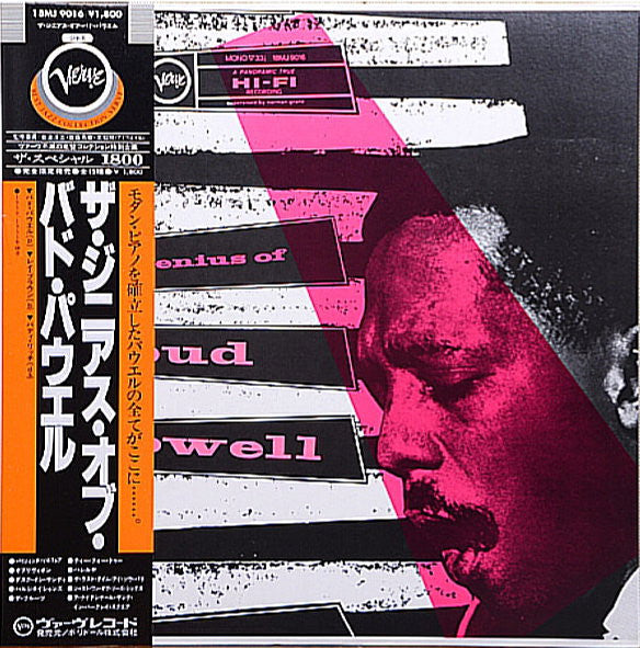 Bud Powell - The Genius of Bud Powell (LP, Album, Mono, Ltd, RE)