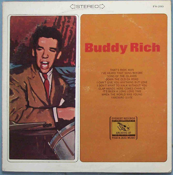 Buddy Rich - Buddy Rich (LP, Comp)