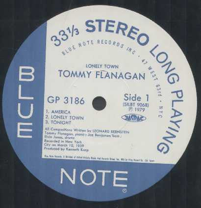 Tommy Flanagan - Lonely Town (LP, Album)