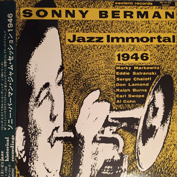 Sonny Berman - Jazz Immortal 1946 (LP, Album, Mono, RE)
