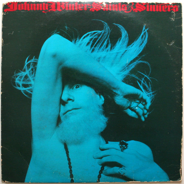 Johnny Winter - Saints & Sinners (LP, Album, Pit)