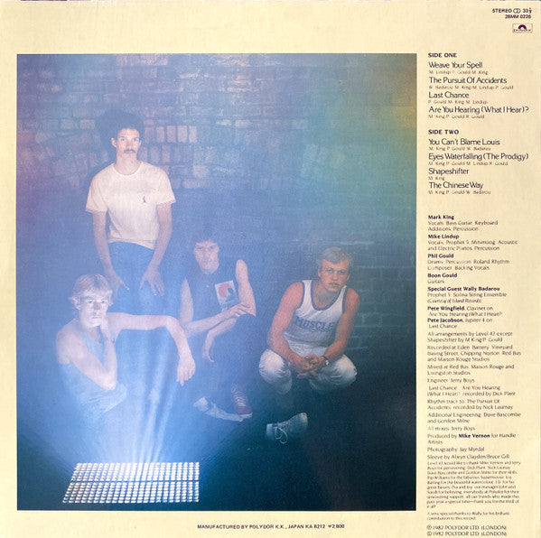 Level 42 - The Pursuit Of Accidents (LP, Album)