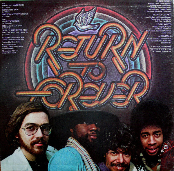 Return To Forever - Romantic Warrior (LP, Album)