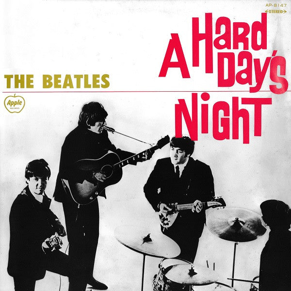 The Beatles - A Hard Day's Night (LP, Album, RE, Red)