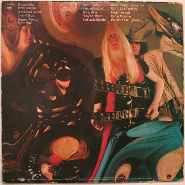 Johnny Winter - Saints & Sinners (LP, Album, Pit)