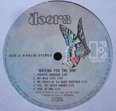 The Doors - Waiting For The Sun (LP, Album, RE, Gat)