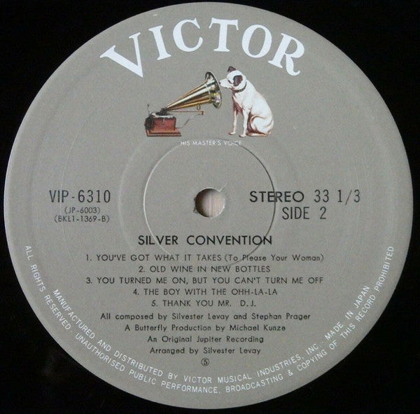 Silver Convention - Get Up And Boogie (LP, Album)