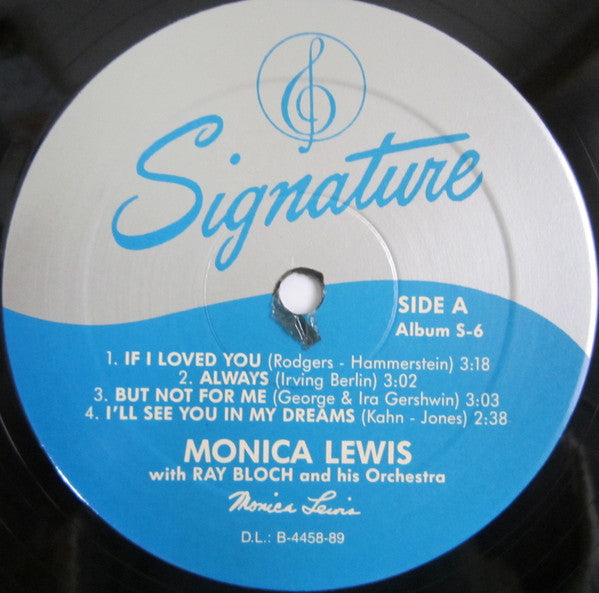 Monica Lewis - Monica Lewis Sings...(LP, Album, RE)