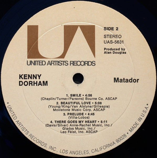 Kenny Dorham - Matador (LP, Album, RE)