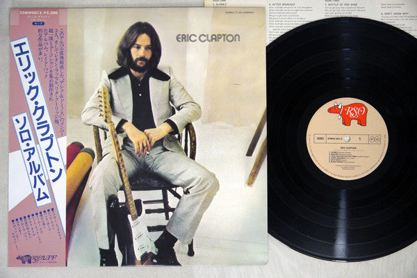 Eric Clapton - Eric Clapton (LP, Album, RE)