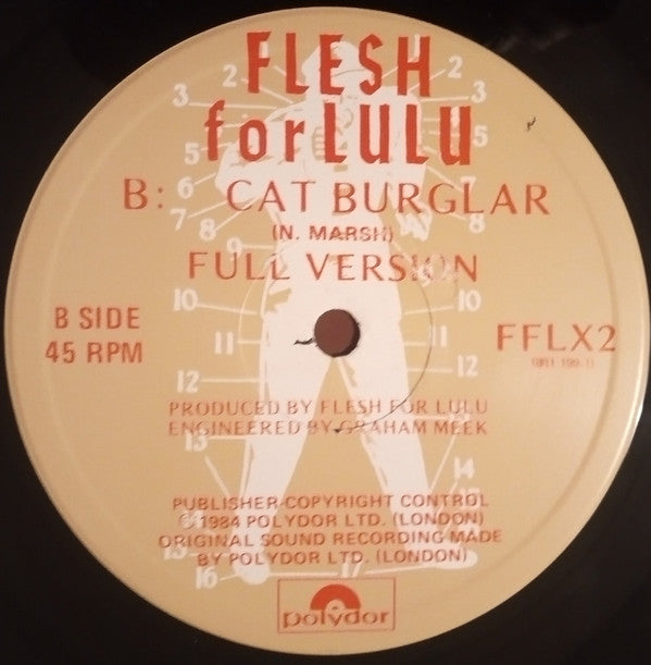 Flesh For Lulu - Restless (12"", Single)