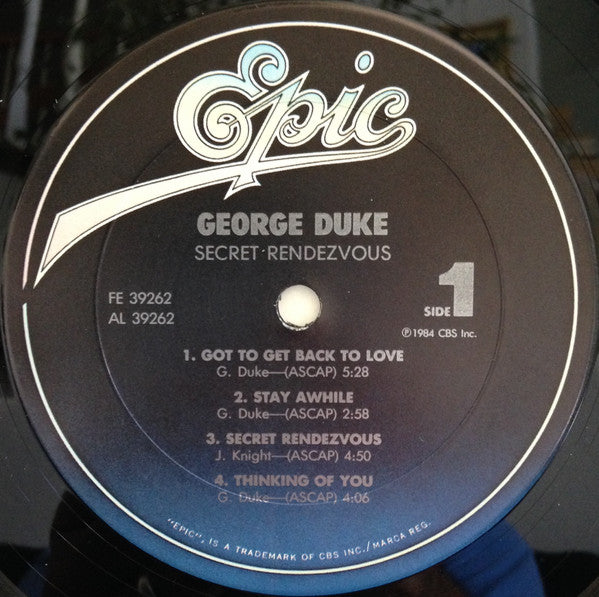 George Duke - Rendezvous (LP, Album)