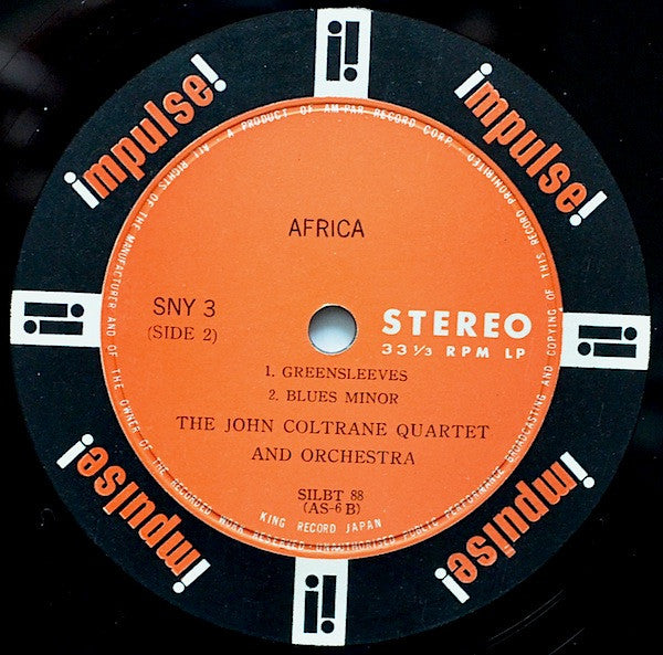 The John Coltrane Quartet - Africa / Brass (LP, Album)