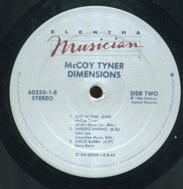 McCoy Tyner - Dimensions  (LP, Album)