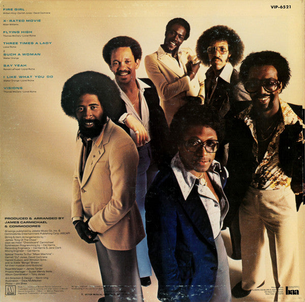 Commodores - Natural High (LP, Album)