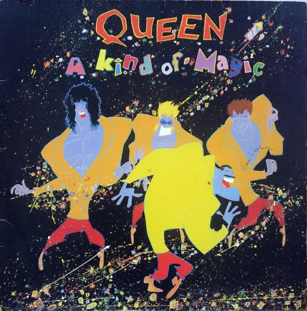 Queen - A Kind Of Magic (LP, Album, Gat)