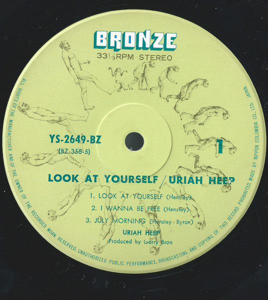 Uriah Heep - Look At Yourself (LP, Album)