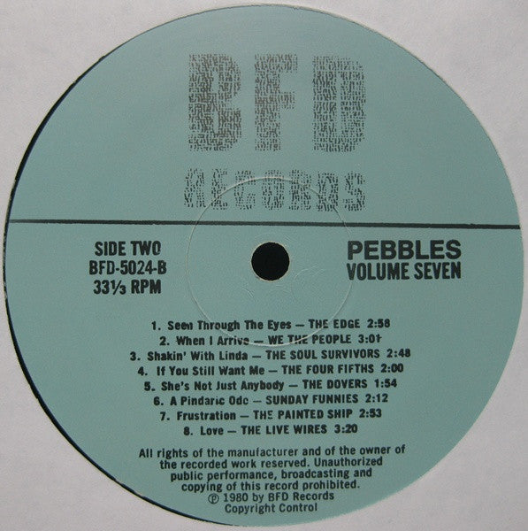 Various - Pebbles Vol. 7 (LP, Comp, Unofficial)
