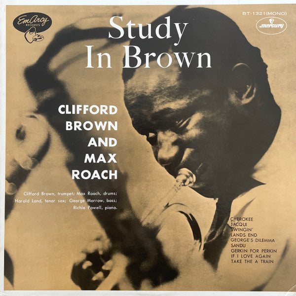 Clifford Brown And Max Roach - Study In Brown (LP, Album, Mono, RE)