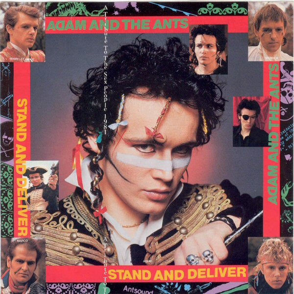 Adam And The Ants - スタンド・アンド・デリバー = Stand And Deliver(7", Single)