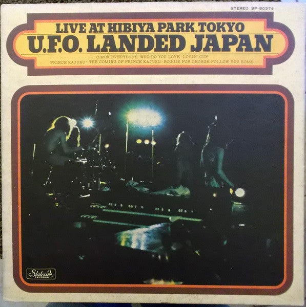 U.F.O.* - U.F.O. Landed Japan (LP, Album, Gat)