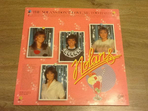 The Nolans - Don't Love Me Too Hard (LP, Album)