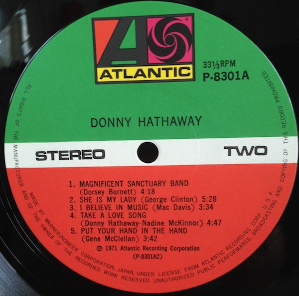 Donny Hathaway - Donny Hathaway (LP, Album)