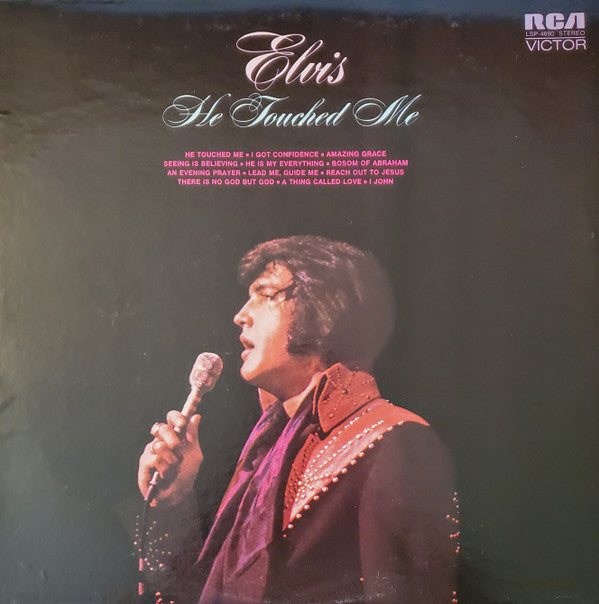 Elvis* - He Touched Me (LP, Album, Ind)