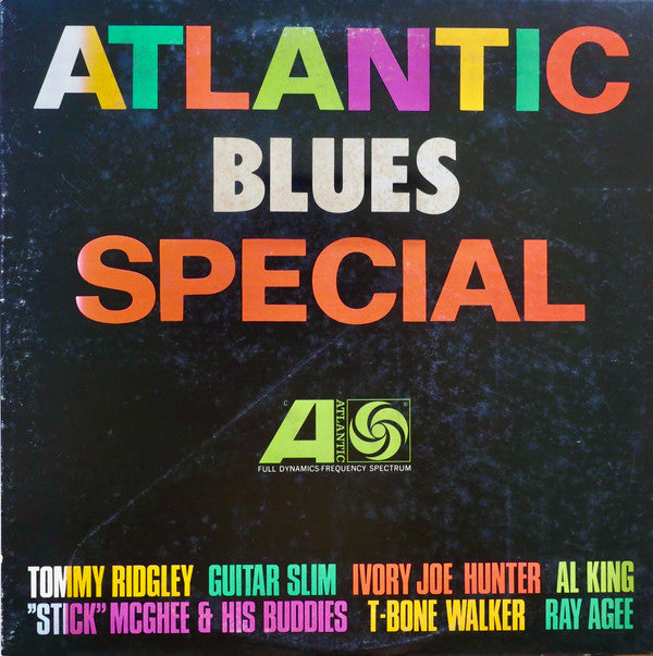 Various - Atlantic Blues Special (LP, Comp, Mono)