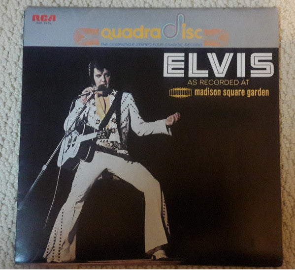 Elvis Presley - Elvis As Recorded At Madison Square Garden(LP, Albu...