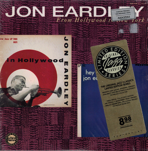 Jon Eardley - From Hollywood To New York (LP, Comp, Ltd, RM)