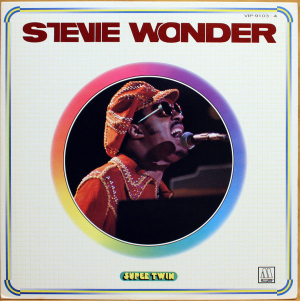 Stevie Wonder - Super Twin (2xLP, Comp, gat)