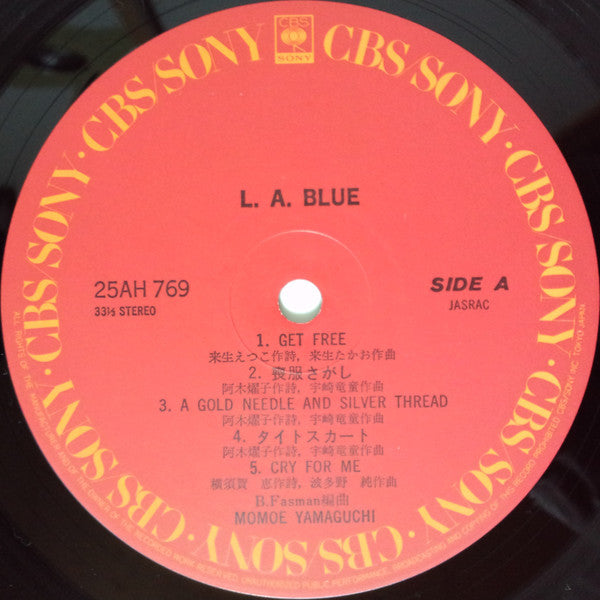 山口百恵* = Momoe* - L.A. Blue = L・A・ブルー (LP, Album)