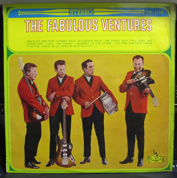 The Ventures - The Fabulous Ventures (LP, Album, Red)