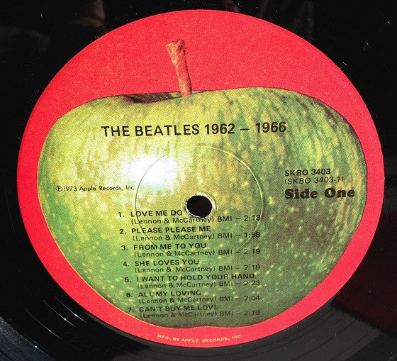 The Beatles - 1962-1966 (2xLP, Album, Comp, Win)