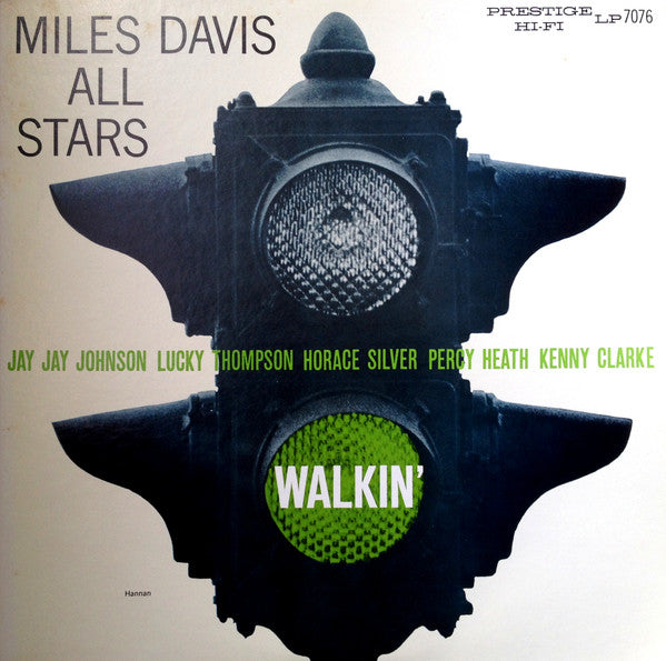 Miles Davis All Stars - Walkin' (LP, Album, Mono, RE)