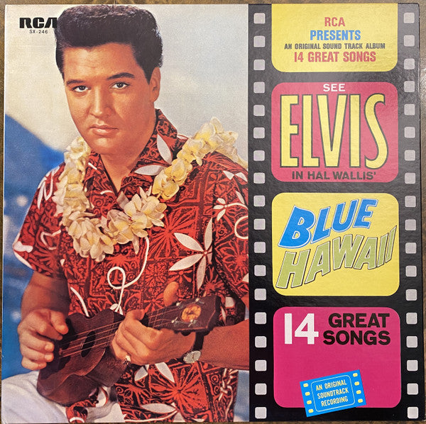 Elvis Presley - Blue Hawaii (LP, Album, RE, Gat)