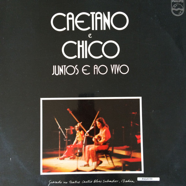 Caetano Veloso E Chico Buarque - Juntos E Ao Vivo (LP, Album, RE)