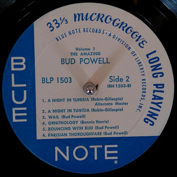 Bud Powell - The Amazing Bud Powell, Volume 1(LP, Album, Mono, RE, RM)