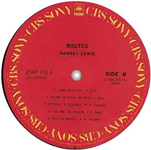 Ramsey Lewis - Routes (LP, Album)