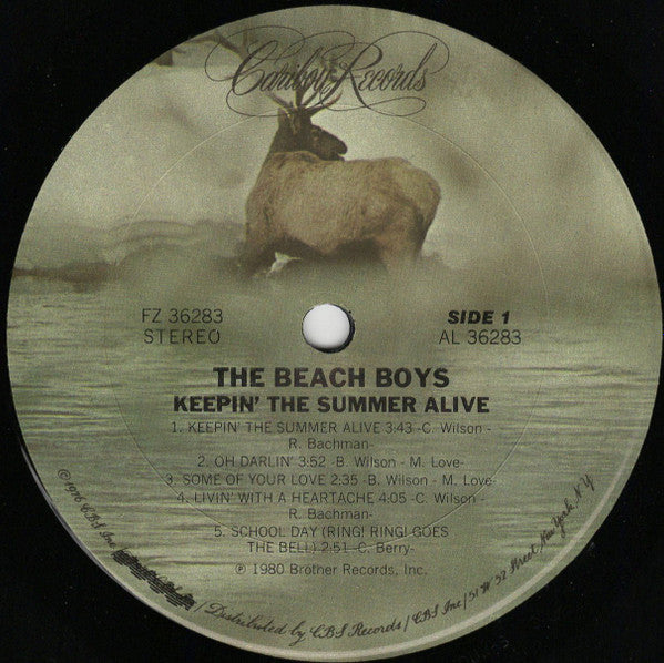 The Beach Boys - Keepin' The Summer Alive (LP, Album, Pit)