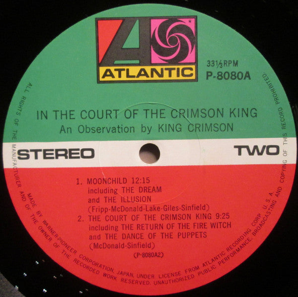King Crimson - In The Court Of The Crimson King (An Observation By ...