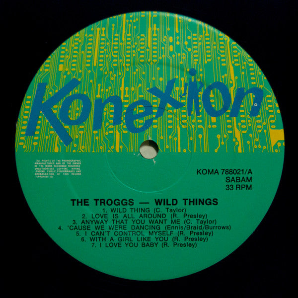 The Troggs - Wild Things (LP, Comp)